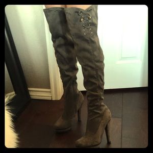 Tight, knee high boots! Never worn